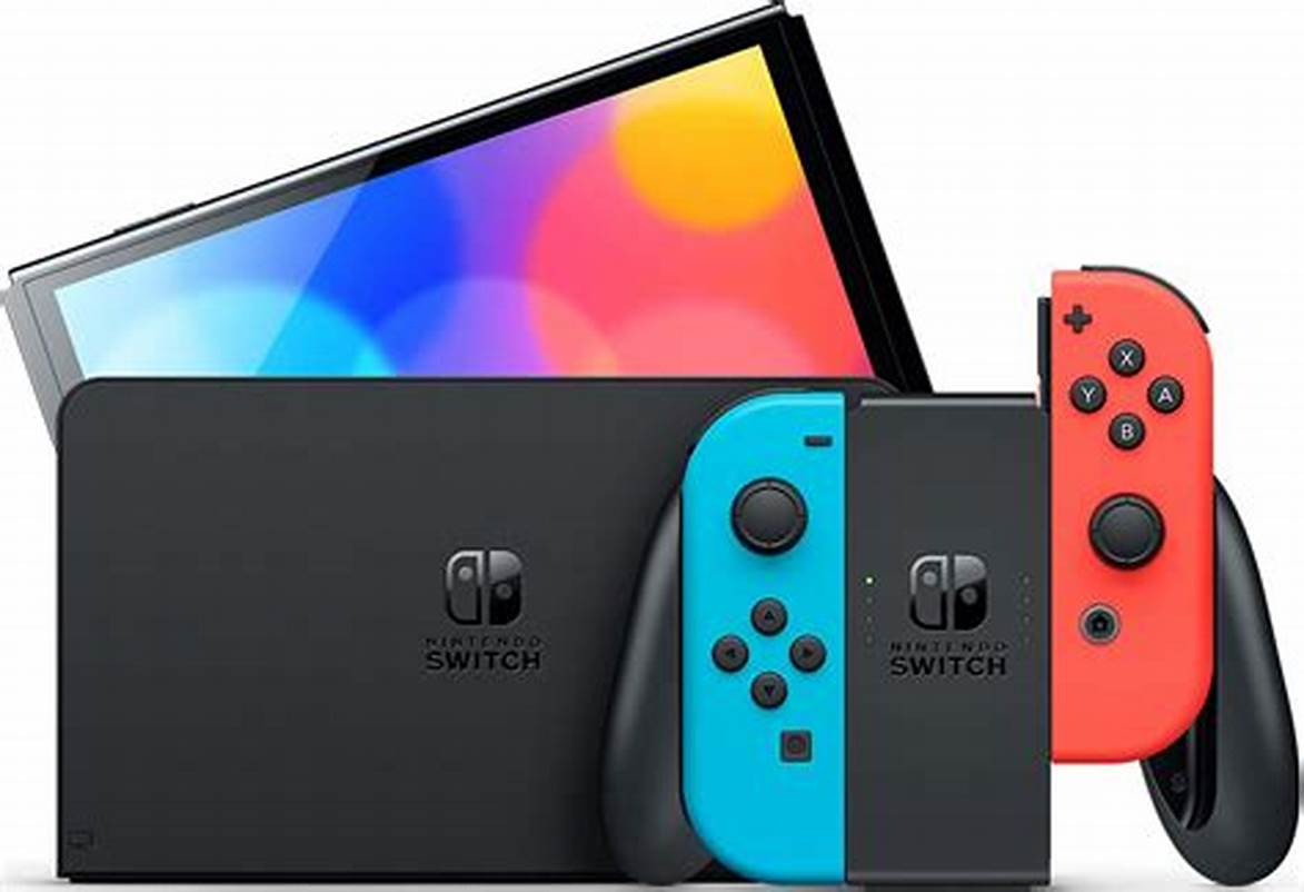 Nintendo Switc Oled Neon Console Game