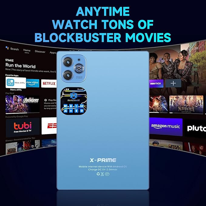 تبلت دانش آموزی ایکس پرایم مدل i16 Pro 256 gig با کیبورد و موس