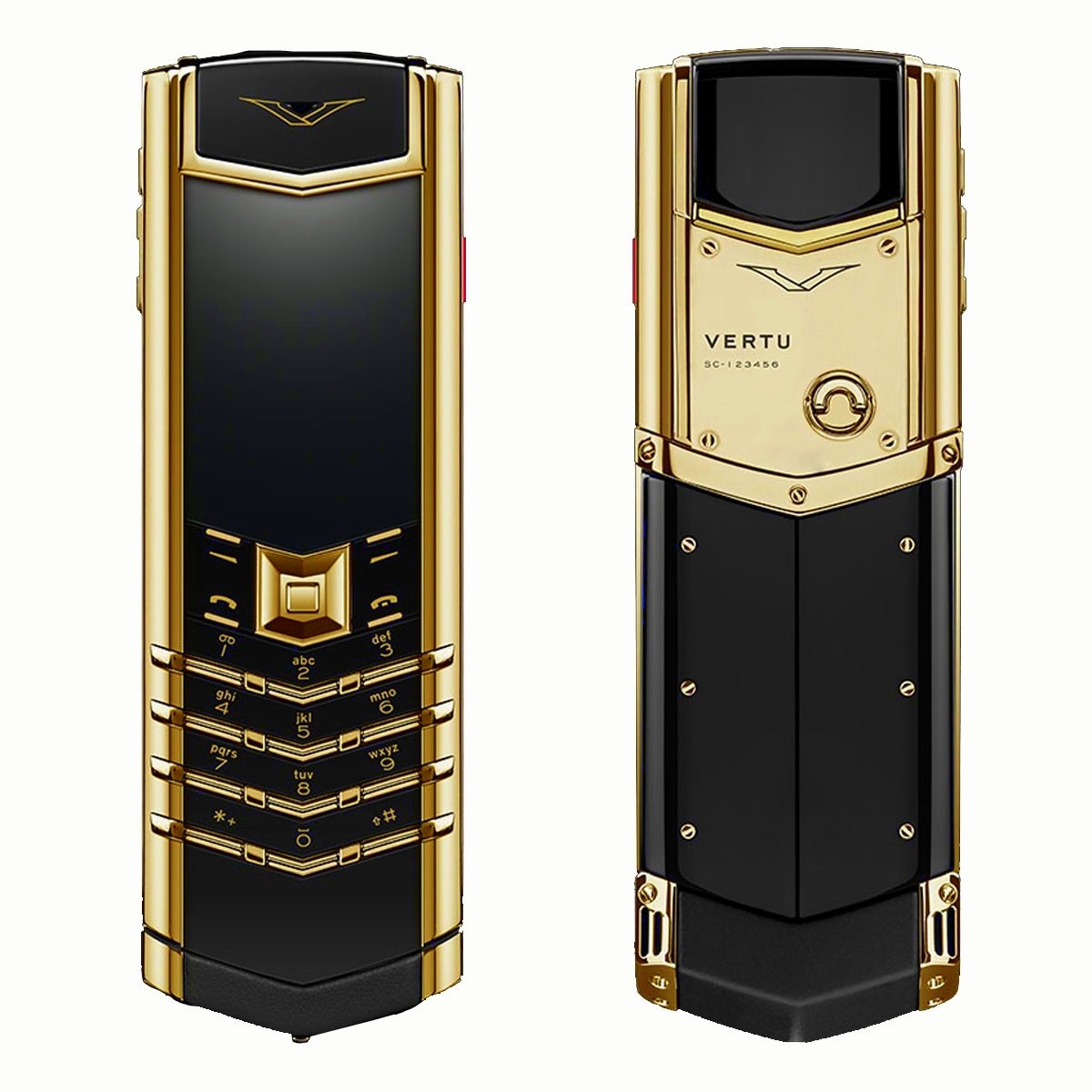 گوشی موبایل طرح ورتو مدل Vertu Signature S Gold Edition