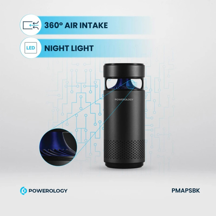 دستگاه تصفیه هوای قابل حمل پاورولوژی مدل Powerology Portable Air Purifier PPBCHA09