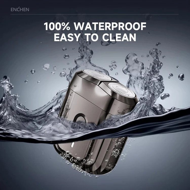 ماشین ریش تراش چرخشی مسافرتی مینی شیور مسافرتی ELECTRIC Mini SHAVER IPX6