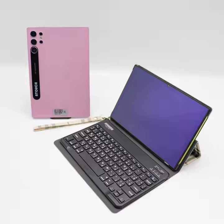 تبلت دانش آموزی ایتاچ مدل SE3 PRO حافظه 512 رم 8 با کیبورد و ساعت