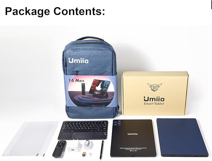 تبلت 14 اینچ مدل Umiio 16 Max | حافظه 512 رم 12 گیگابایت