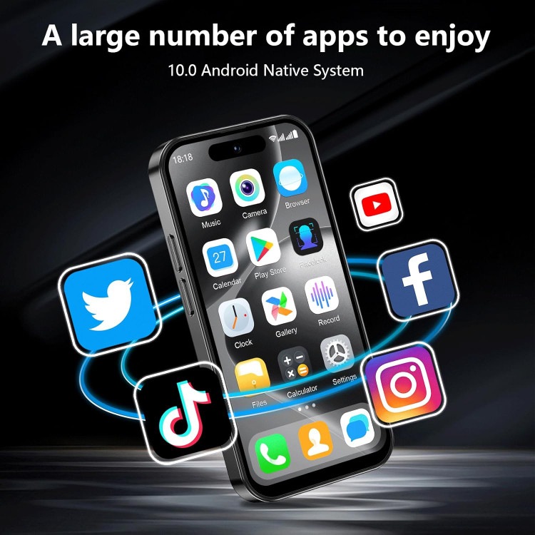 گوشی SOYES مدل XS18 PRO (آیفون 16 مینی) | حافظه 16 رم 2 گیگابایت