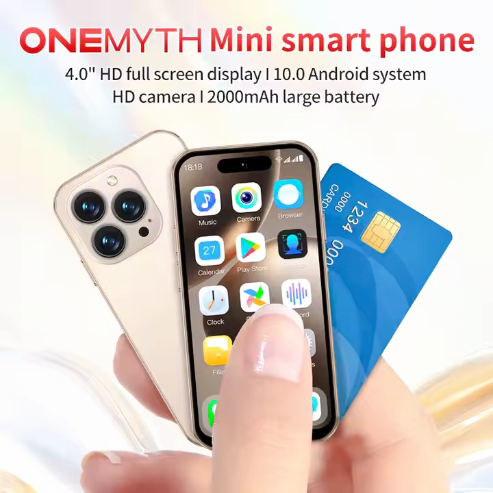 گوشی آیفون 16 مینی فول اسکرین مدل ONEMYTH M16 Pro