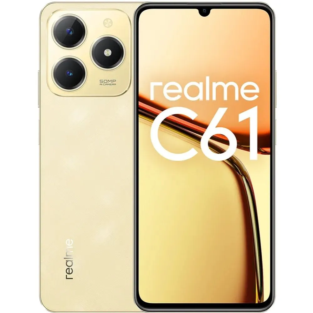 گوشی موبایل Realme مدل C61 | حافظه 256 رم 8 گیگابایت