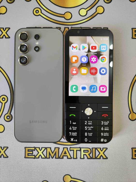 گوشی Uniwa مدل طرح سامسونگ S25 | دکمه ای (صفحه لمسی اندروید)