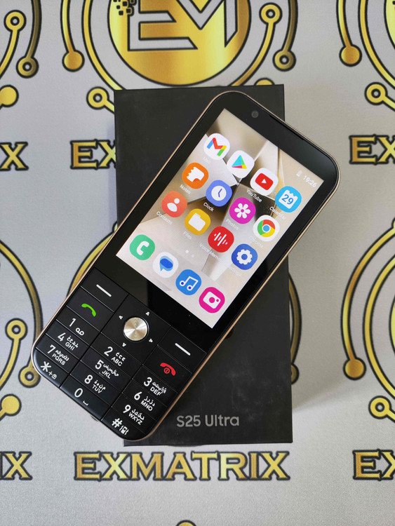 گوشی Uniwa مدل طرح سامسونگ S25 | دکمه ای (صفحه لمسی اندروید)