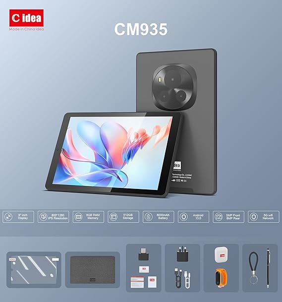تبلت دانش آموزی Cidea مدل CM 935 حافظه 256 رم 8 گیگابایت