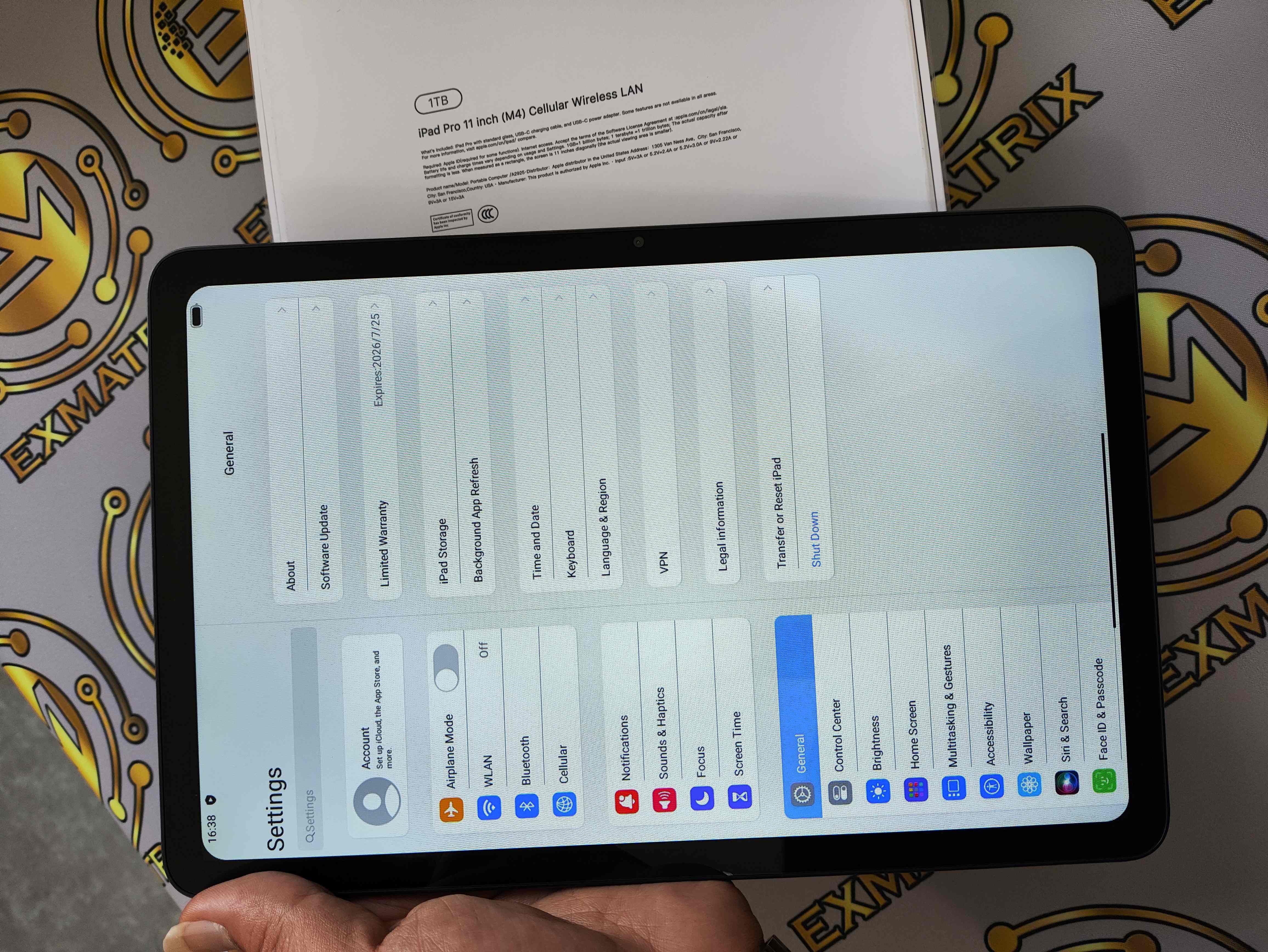 تبلت طرح آیپد اپل مدل iPad PRO | حافظه 128 رم 6 گیگابایت