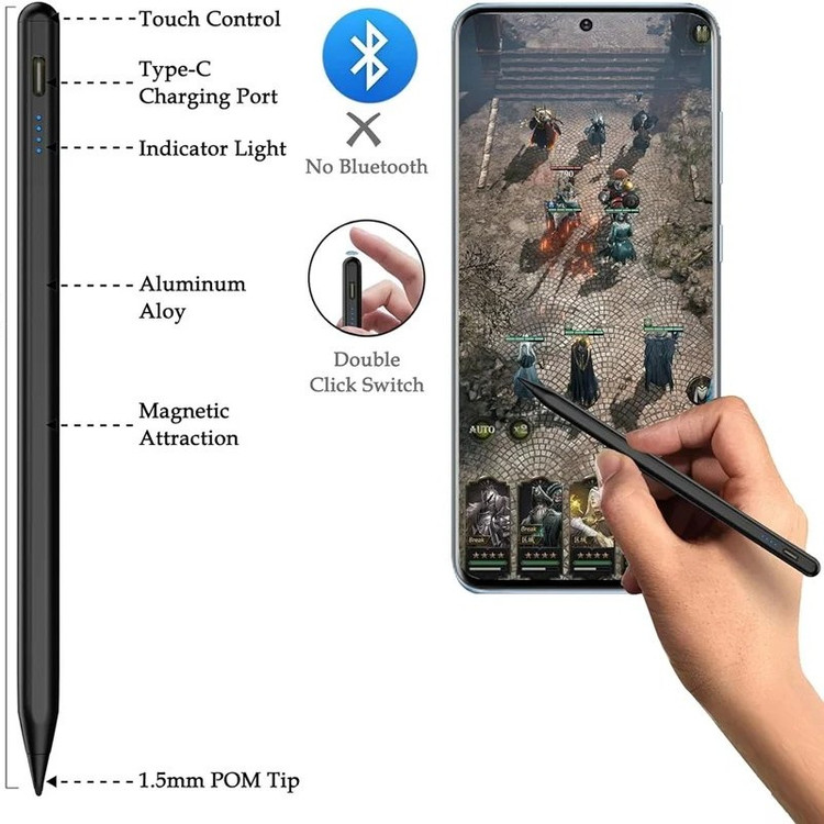 قلم لمسی Stylus مدل Universal pen | مناسب اندروید/ویندوز/IOS