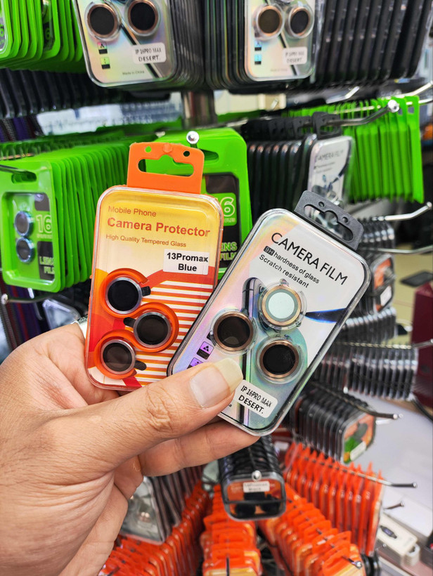 گلس لنز و محافظ دوربین اپل مناسب آیفون 13 نرمال/ پرو /پرومکس