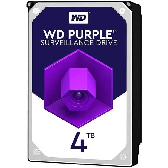 هارد اینترنال وسترن دیجیتال مدل بنفش ظرفیت 4 ترابایت | WD Purple