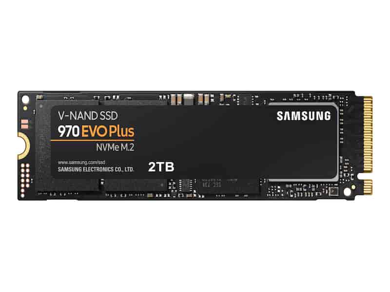 حافظه SSD اینترنال سامسونگ مدل 970Evo Plus NVMe M.2 | ظرفیت 2 ترابایت