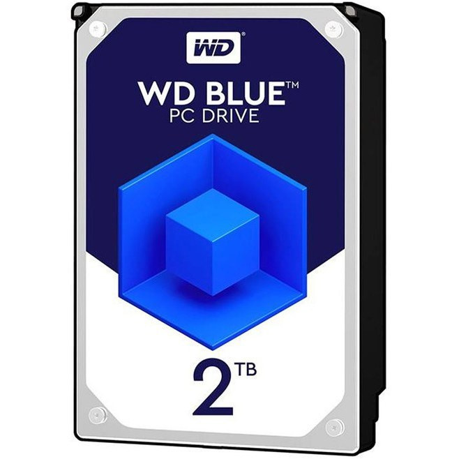 هارد اینترنال وسترن دیجیتال مدل آبی ظرفیت 2 ترابایت | WD Blue