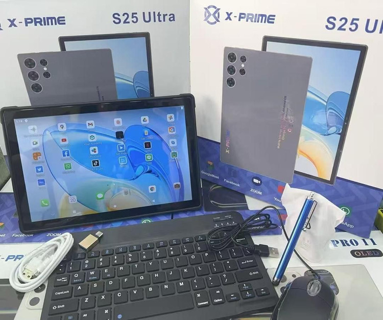 تبلت دانش آموزی Xprime مدل S25 Ultra | با کیبورد و موس