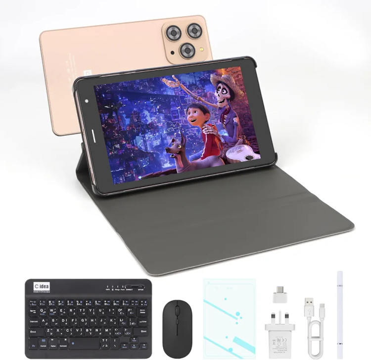 تبلت دانش آموزی Cidea مدل CM 817 ProMax | با کیبورد و موس