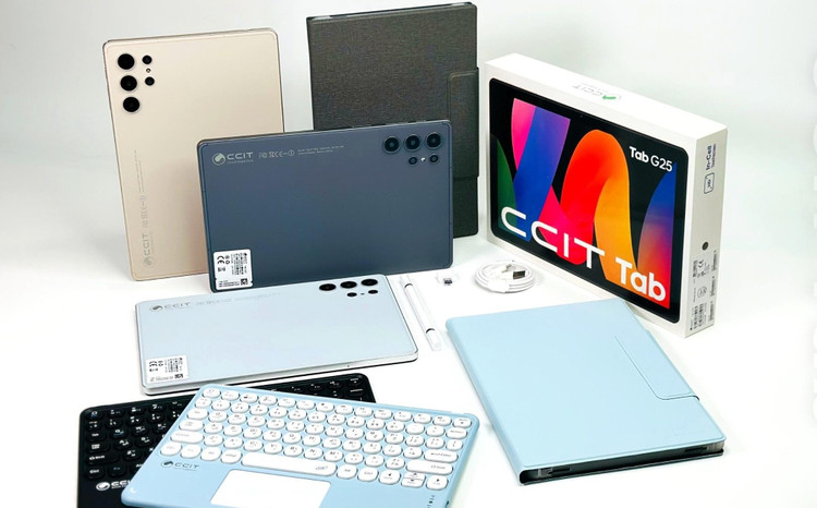 تبلت دانش آموزی CCIT مدل G25 | حافظه 256 گیگابایت با کیبورد