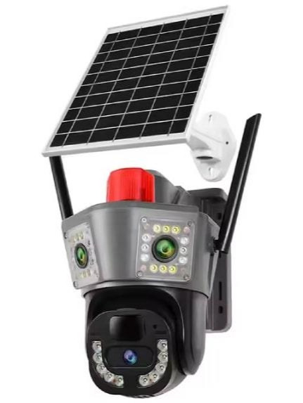 دوربین سولار (خورشیدی) مدل سه لنز تک پنل سیم کارت خور OKAM TD5-G