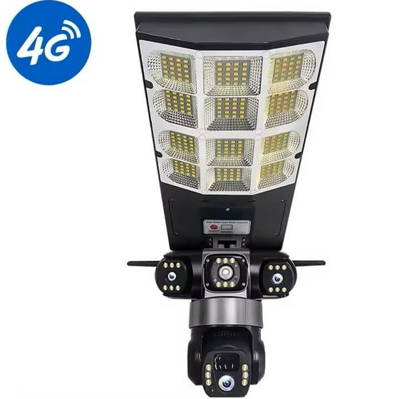 دوربین سولار (خورشیدی) مدل سه لنز پروژکتور دار OKAM V380