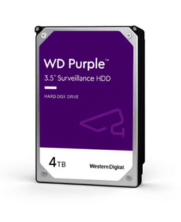 هارد اینترنال وسترن دیجیتال مدل بنفش ظرفیت 4 ترابایت | WD Purple - گارانتی شرکتی