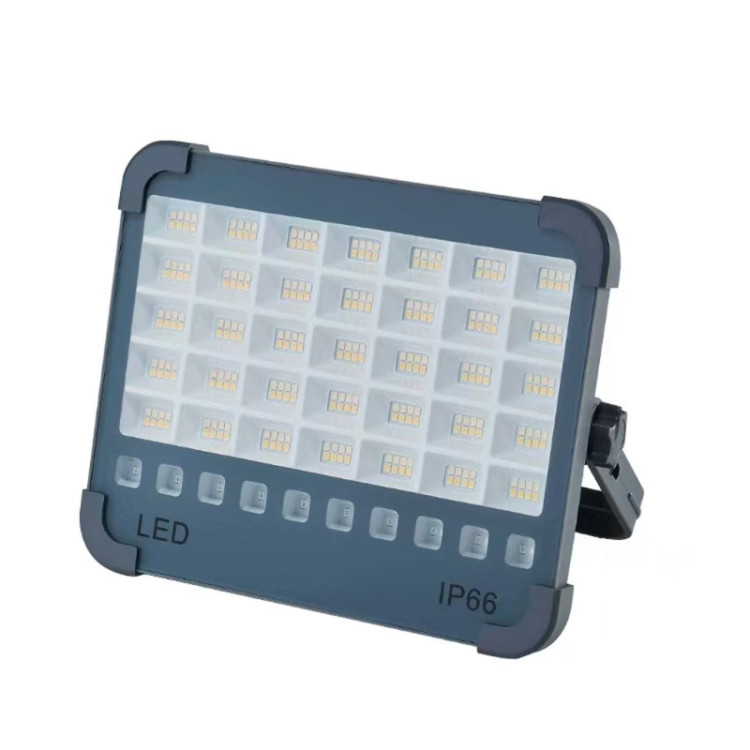 پروژکتور شارژی و خورشیدی مدل 300LED ip66