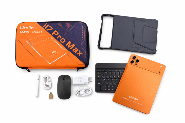 تبلت دانش آموزی Umiio مدل i17Pro Max | حافظه 64 گیگابایت با کیبورد