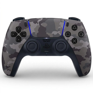 دسته بازی سونی مدل Play Station DualSense 5 ارتشی خاکستری